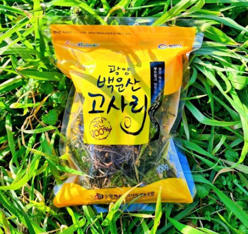 서기네농산물의 백운산 생고사리 100g: 자연의 정수를 느끼다
